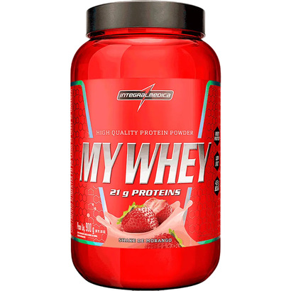 MY WHEY PO 900G MORANGO
