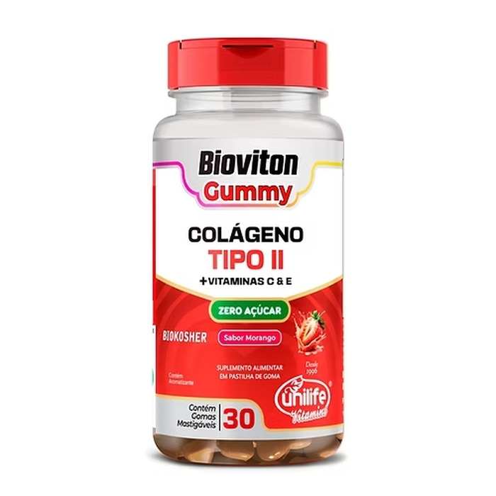 COLAGENO TIPO II 2,5G C/30 GOMAS UNILIFE