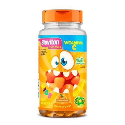 VITAMINA C KIDS 2,5G C/30 GOMAS LARANJA UNILIFE