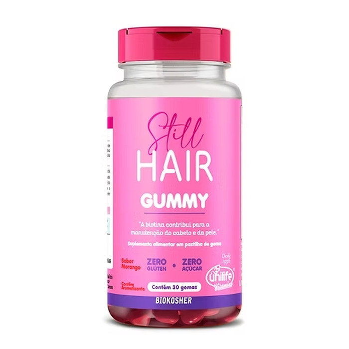 HAIR STILL 2,5G C/30 GOMAS MORANGO UNILIFE