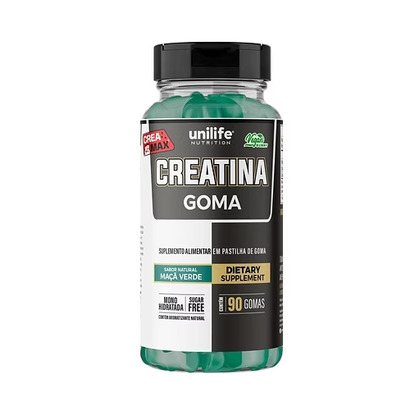 CREATINA GOMA C/90 UNDS MACA VERDE UNILIFE