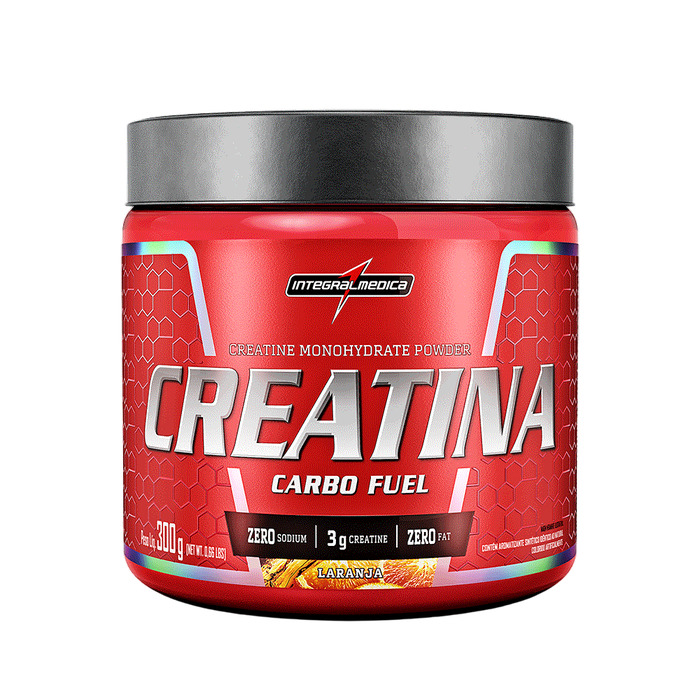 CREATINA CARBO FUEL 300G LARANJA INTEGRALMEDICA