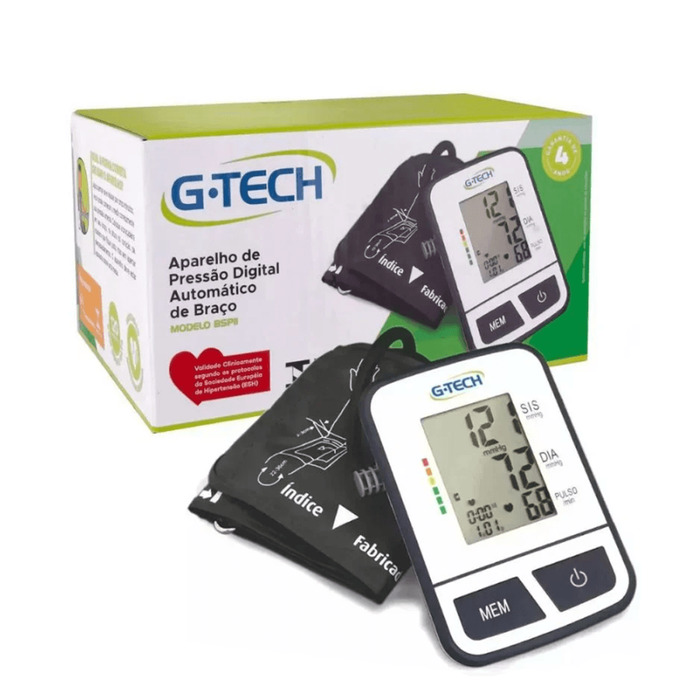 APARELHO PRESS.DIGITAL BRACO AUT. G-TECH