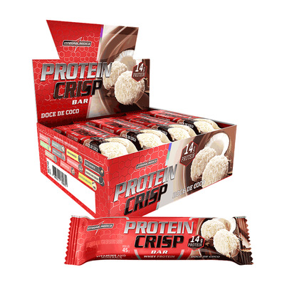PROTEIN CRISP 12X45G DOCE DE COCO INTEGRALMEDICA
