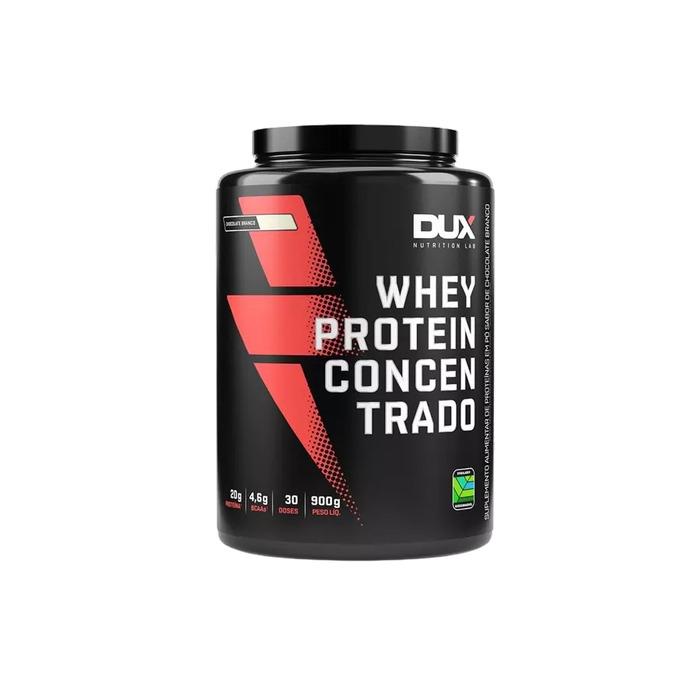 WHEY PROTEIN CONC. CHOCO BRANCO 900G DUX