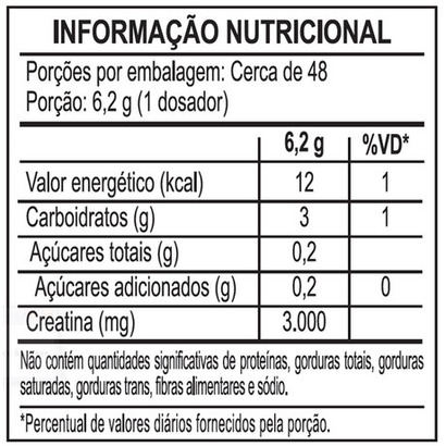 CREATINA CARBO FUEL 300G NEUTRO INTEGRALMEDICA