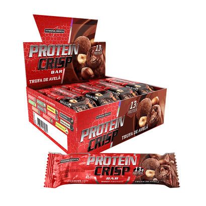 PROTEIN CRISP 12X45G TRUFA DE AVELA