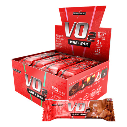 VO2 WHEY BAR 12X30G CHOCOLATE