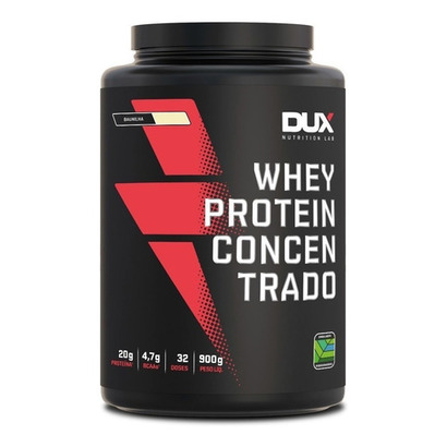 WHEY PROTEIN CONCENTRADO BAUNILHA 900G POTE DUX