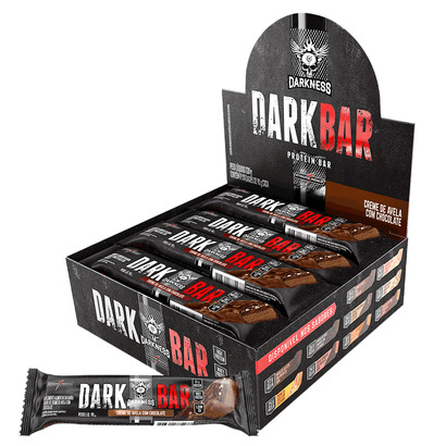 DARK BAR 8X90G LEITE/CREME AVELA