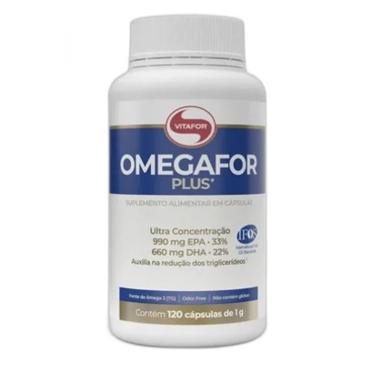 OMEGAFOR PLUS 1000MG C/120 CPLS VITAFOR