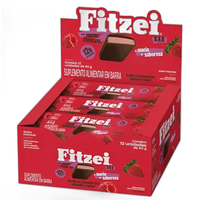 FITZEI C/12 UND 40G FRUTAS VERMELHAS