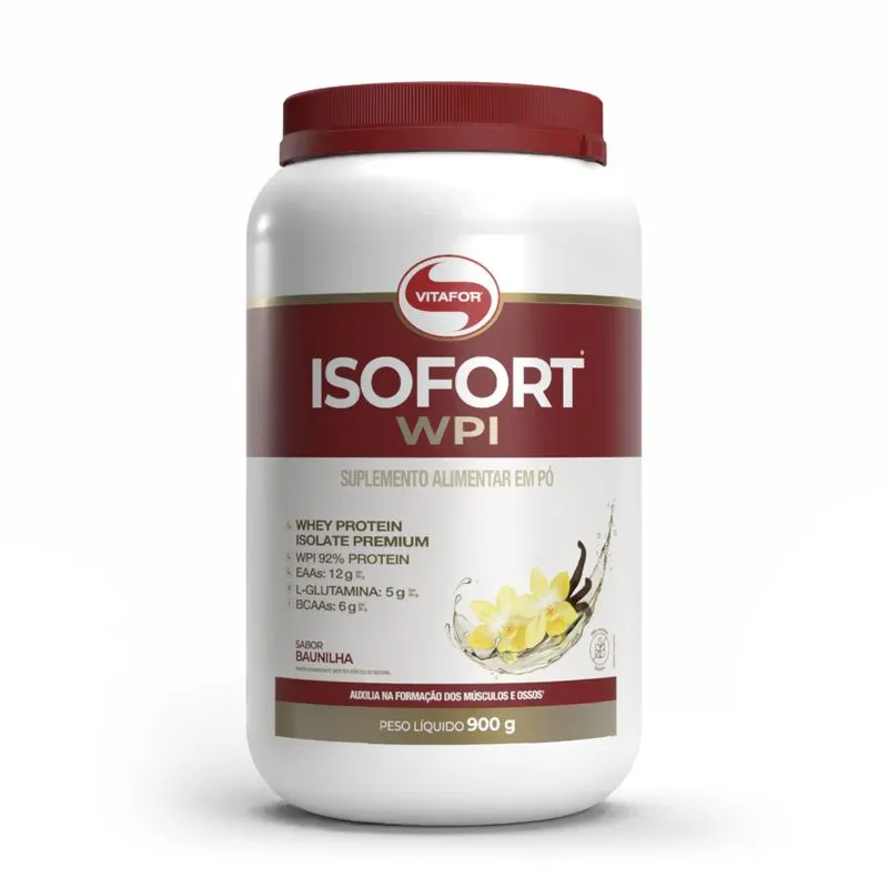 ISOFORT 900G BAUNILHA VITAFOR