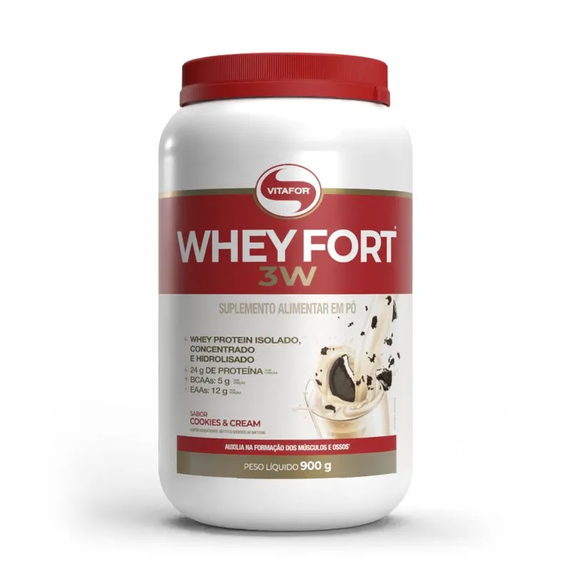 WHEYFORT 3W COOKIES AND CREAM 900G VITAFOR