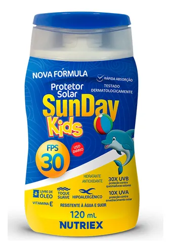 SUNDAY KIDS FPS 30 120ML NUTRIEX