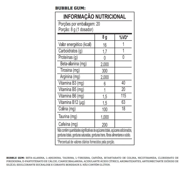 HUGER 160G BUBBLE GUM