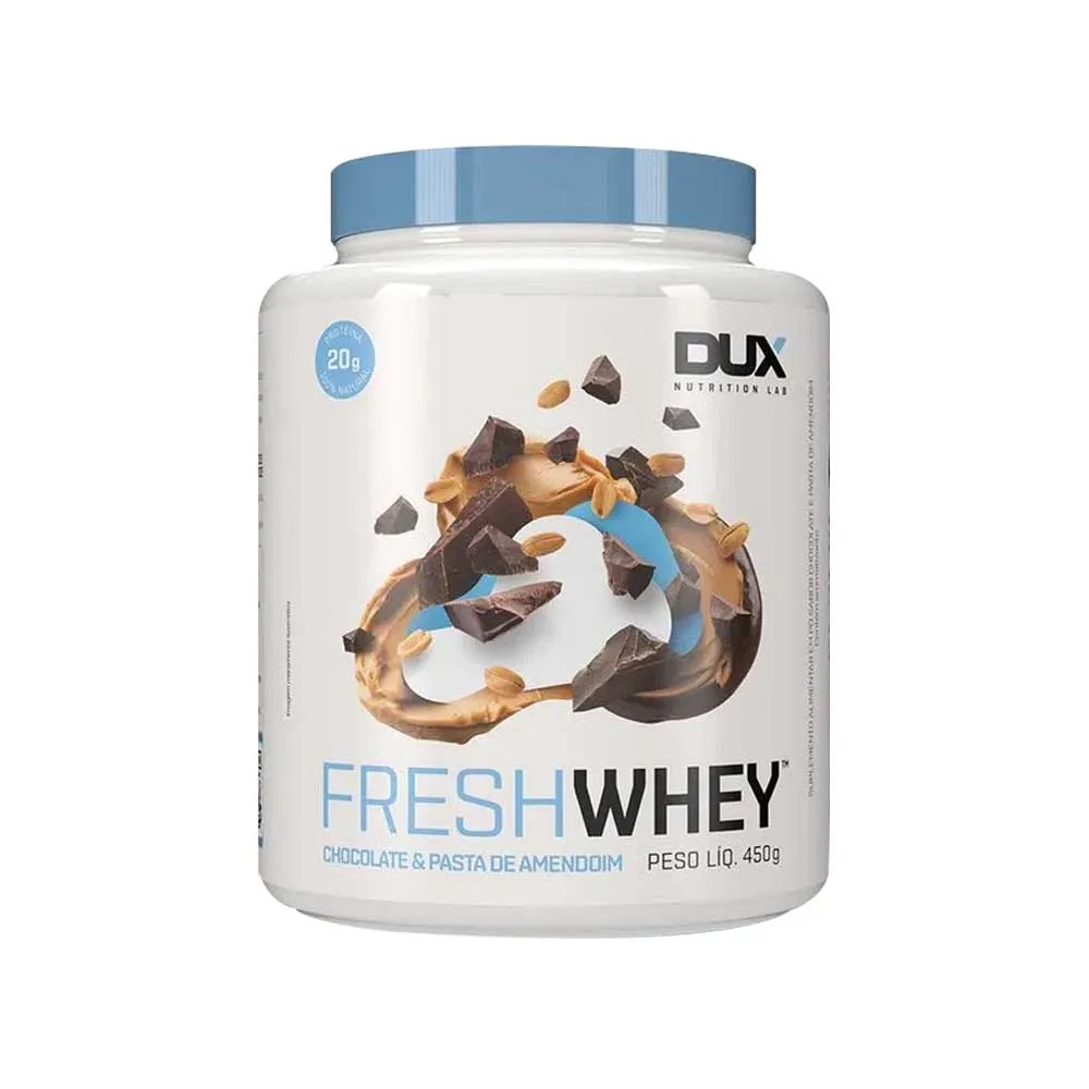 FRESH WHEY 450G CHOCOLATE & PASTA DE AMENDOIM DUX