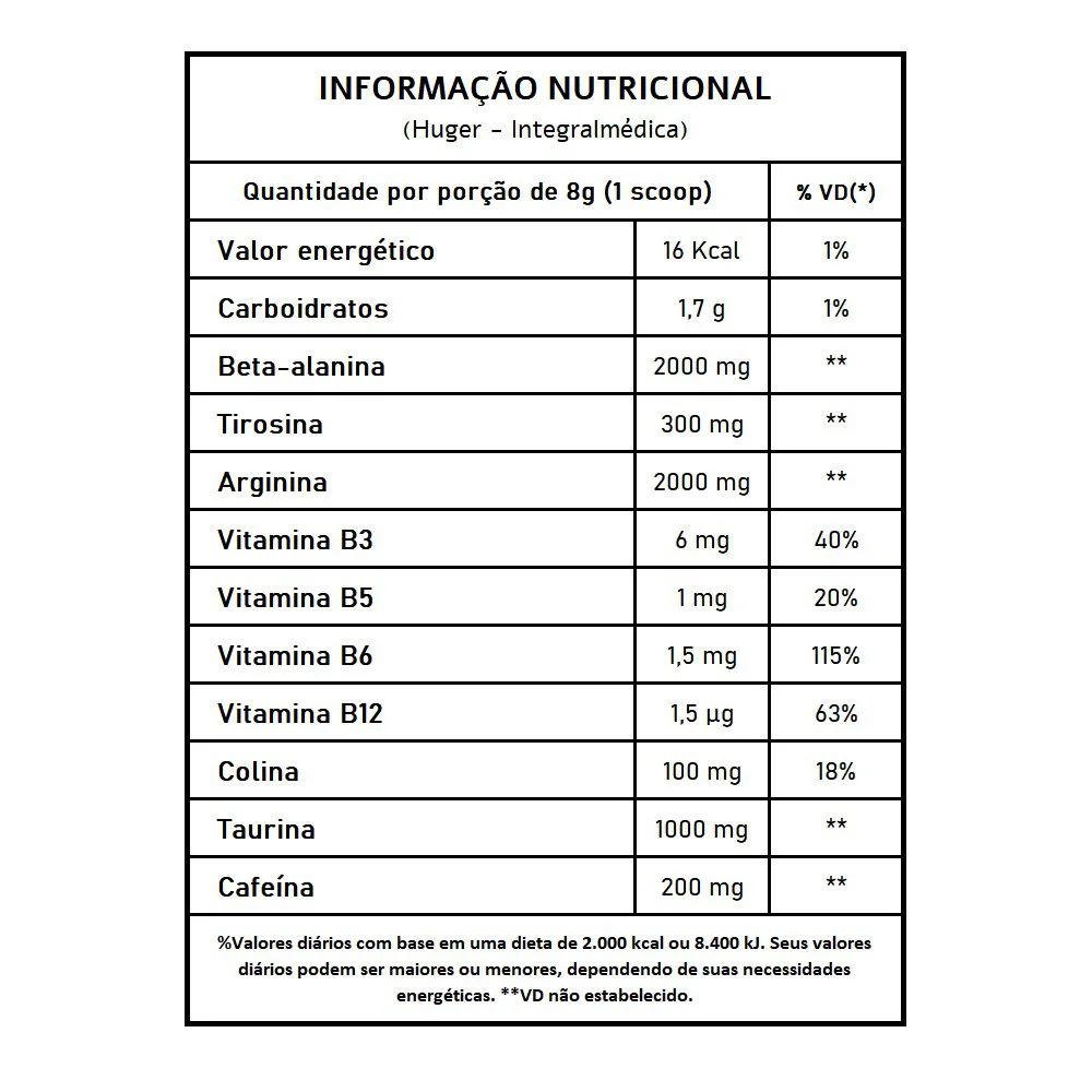 HUGER 320G BLUE RAZZ