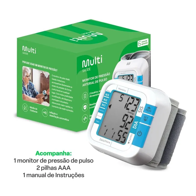 APARELHO PRESS.DIGITAL PULSO MULTILASER HC204
