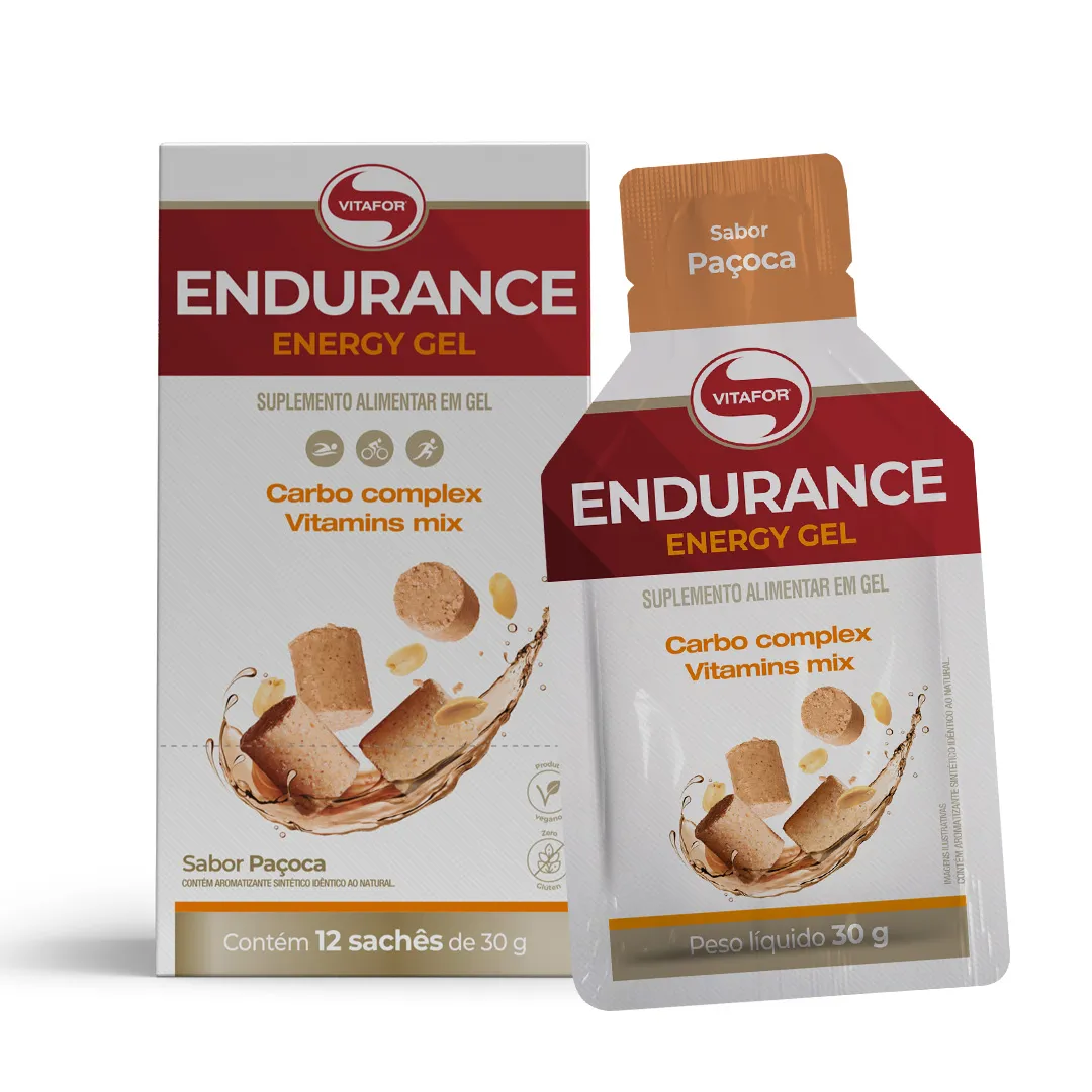 ENDURANCE GEL PACOCA C/12 SACHES X 30G